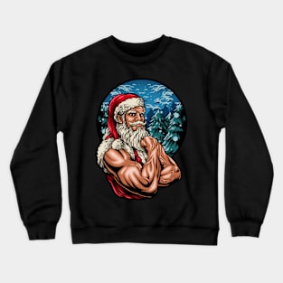 STRONG SANTA Crewneck Sweatshirt